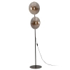 Skandynawska stojąca lampa Lunar Wood 16135 drewniana brązowy