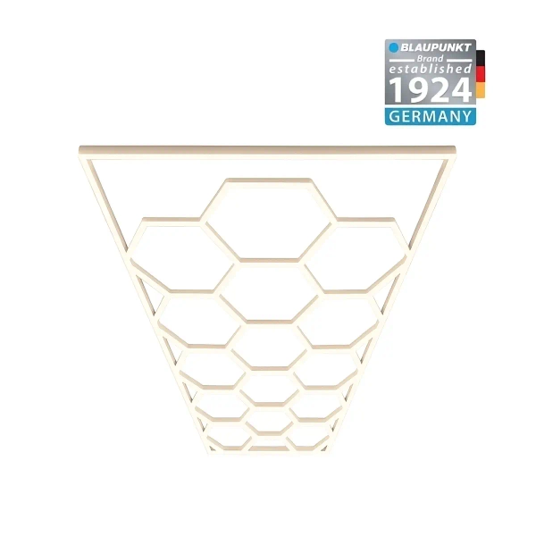 Oświetlenie sufitowe Hexagon HEX-240X480-WW LED 650W 3000K IP54 biały