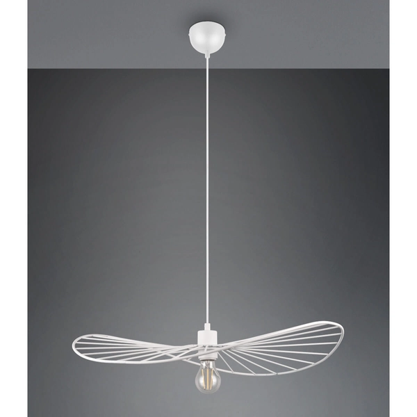 Lampa wisząca do salonu Chapeau R31451031 RL Light parasol japandi biały