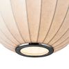 Okrągła lampa wisząca SILK ST-2330-40 Step Into Design jedwabna biała