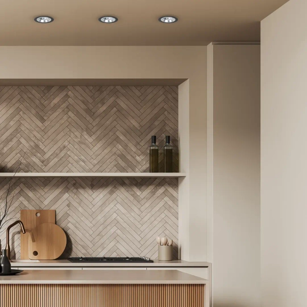 Wpust oczko podtynkowe REDONDO ML1076 do jadalni czarna