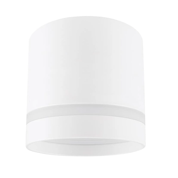 Lampa sufitowa tuba Cres 10478 Nowodvorski punktowa okrągła biała