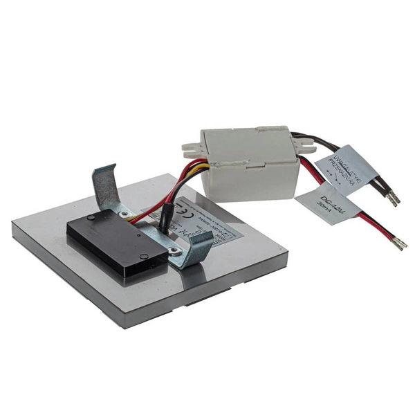 Lampa schodowa z czujnikiem Vox EKS1510 LED 0,6W 4000K biała srebrna