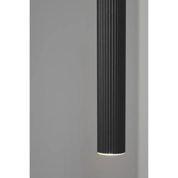 Metalowa lampa wisząca Vico 2412103003 do salonu czarna