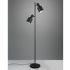 Podłogowa lampa ELIOR DL232419400 Trio reflektorki metalowa czarna