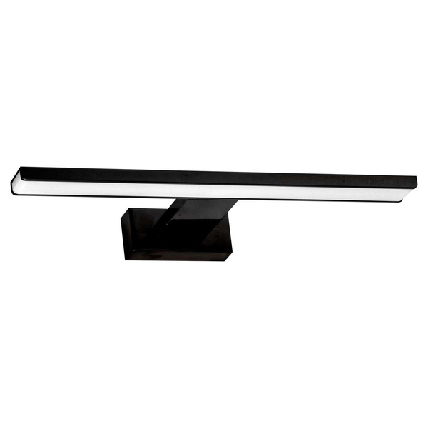 Kinkiet LAMPA ścienna SHINE ML4377 Milagro listwa OPRAWA nad lustro LED 7W 4000K nad obraz IP44 czarna