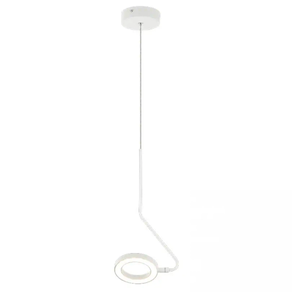 Pojedyncza ledowa wisząca lampa 22044 LED 7W 3000K liniowa biały