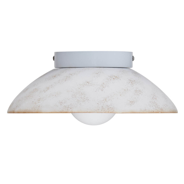 Lampa ścienna ILUSIONI ST-F059 COFFEE Step ryflowana do salonu beżowa biały