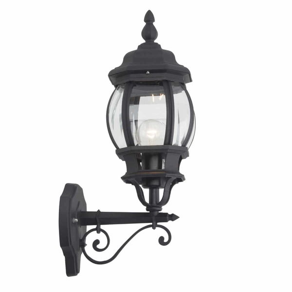 Prowansalska lampa elewacyjna Istria 48681/06 IP23 czarna