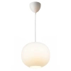 Kulista lampa wisząca Navone 2220433001 okrągła szklana biały