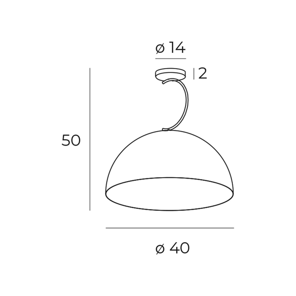 Sufitowa lampa sypialniana Twenty P0463 metalowa czarna złota