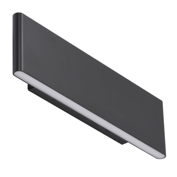 Ścienna lampa salonowa Norman nowoczesna LED 13W czarna