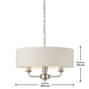Żyrandol na łańcuchu Highclere 94361 Endon do jadalni chrom