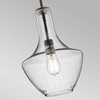 Szklana lampa wisząca Everly KL-EVERLY-P-S-OZ brązowy przezroczysty