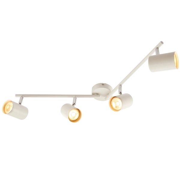 Lampa sufitowa reflektorki Arezzo 73686 Saxby biała chrom