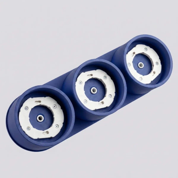 Potrójny downlight MODO niebieski SL.2460 3xGx53 metalowy spot