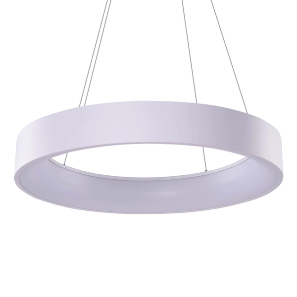 Wisząca lampa nowoczesna Solvent pierścień LED 92W biały
