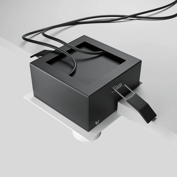 Lampa wpuszczana Magnum DL094-02-7W3K-W LED 14W 3000K podwójna biała