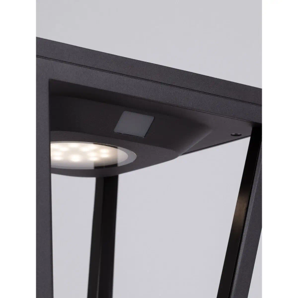 Lampa ścienna z czujnikiem ruchu CANDELA LE75178 LED 2W 3000K IP54 antracyt