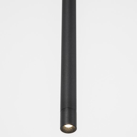LAMPA wisząca LED BUGA LE41355 Luces Exclusivas tuba 5W 3000K czarna
