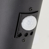 Ścienna lampa z czujnikiem Dody 90945A06 zewnętrzna IP44 czarny