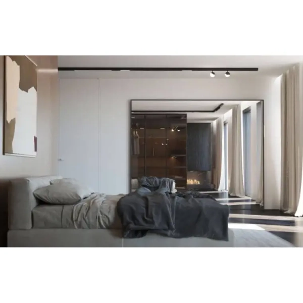 Lampa do szyn magnetycznych 10152 kula LED 8W czarna biała