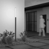 Zewnętrzny słupek ogrodowy Lit O593FL-L20BR3K LED 20W 3000K IP65 brązowy