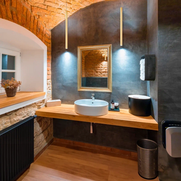 Lampa wisząca sopel Elin PL0123-GD Yaskr LED 3W 3000K IP44 złota