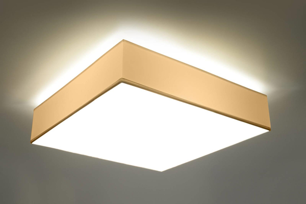 Plafon LAMPA sufitowa SL.0141 kwadratowa OPRAWA natynkowa biała