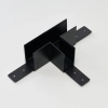 Łącznik magnetyczny do systemów szynowych TRACK AZ6701 czarny aluminiowy łącznik T