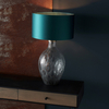 Stołowa lampa L&-191148 Light& na komodę szkło rzemieślnicze