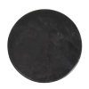 Okrągły stolik kawowy TANGO MM001501100413 czarny marmur drewno 45cm