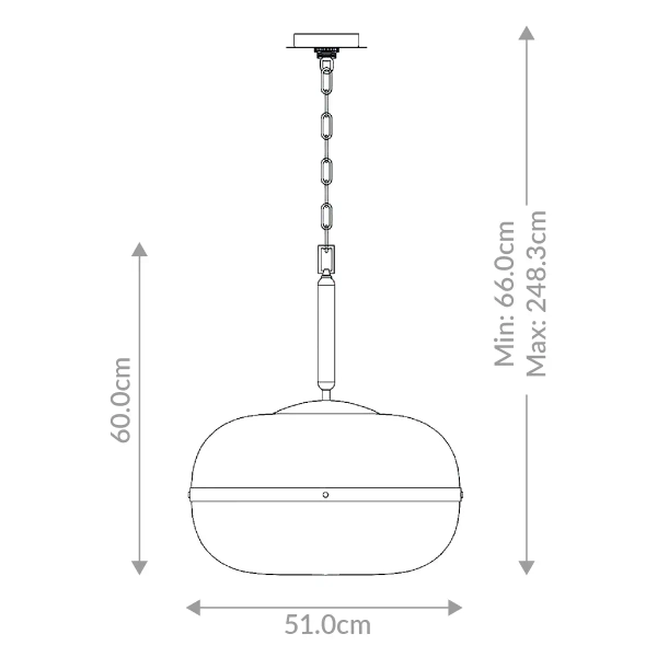 Wisząca lampa retro Nottingham QN-NOTTINGHAM-3P-AB złoty przezroczysty
