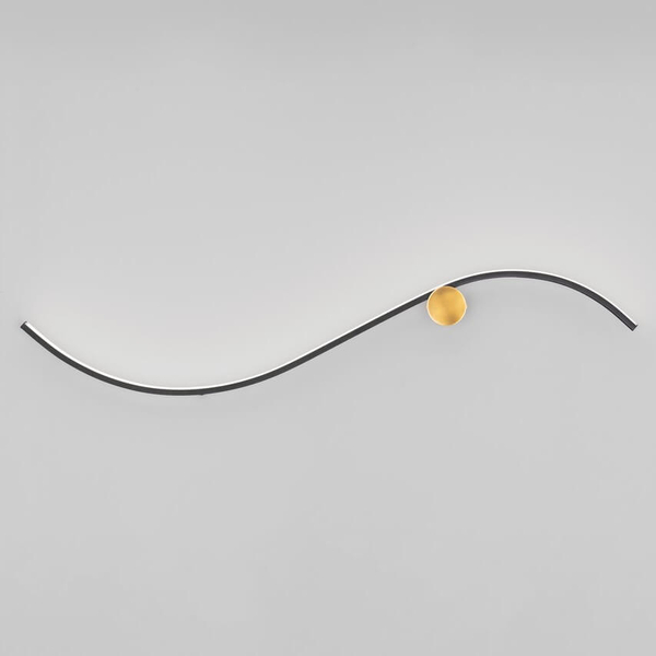 Lampa naścienna do kuchni CUZCO LE44313 LED 20W 3000K czarna złota