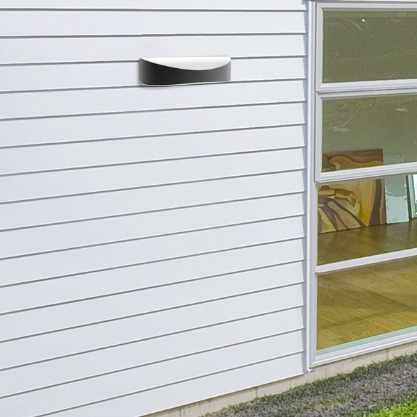 Elewacyjna LAMPA ścienna BIRMINGHAM 8795 Rabalux kinkiet OPRAWA zewnętrzna LED 10W 4000K outdoor IP65 grafitowy