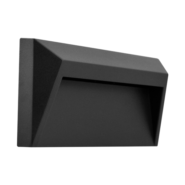 Schodowa LAMPA ogrodowa HOLDEN 309259 Polux zewnętrzna OPRAWA prostokątna LED 1,6W natynkowa outdoor IP65 grafitowa