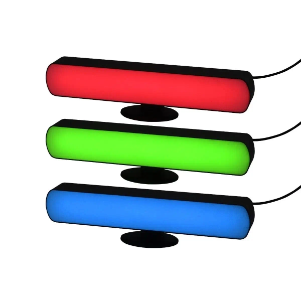 Ledowa lampka biurkowa TORP 87308 LED 5W RGB podłużna czarna