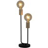 Stołowa LAMPA stojąca MODO 3169022 Nave loftowa LAMPKA metalowe pręty czarne outlet