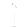 Lampa podłogowa regulowana CLUBS 09739/02/31 Lucide tubki do salonu biały
