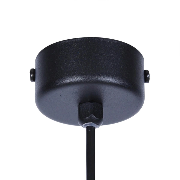 Minimalistyczna lampa wisząca Gelato K-4860 Kaja czarna lampa do holu