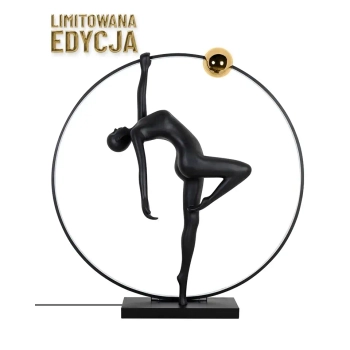 Designerska lampa podłogowa HUMAN MSE1501100510 LED 43W 3000K czarna