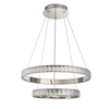 Pierścieniowa lampa zwis Celeste 78701 LED 22,5W 4000K chrom przezroczysty