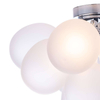 Molekułowa lampa sufitowa Bubbles BUB5202 bańki biały chrom
