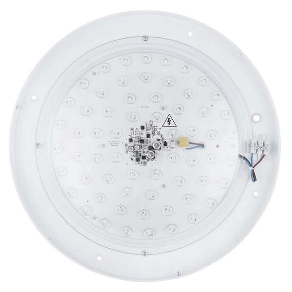 Nowoczesna LAMPA sufitowa MANNI 41759-24 Globo okrągły plafon LED 24W 2700K - 6500K z pilotem czarny