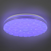 Plafon nasufitowy RGB do salonu Tiger R67131100 LED 22W 2700-6000K biały
