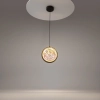 Okrągła wisząca lampa Misterio MOD379PL-L6B2.7K LED 6W 2700K czarna