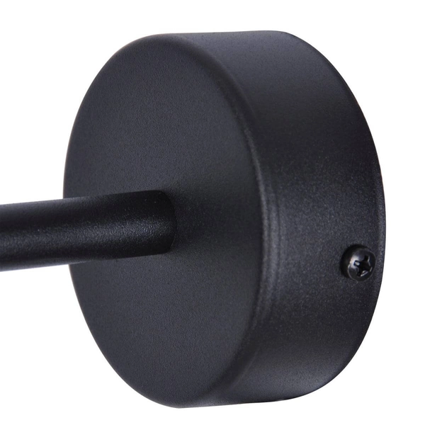 Kinkiet ścienny do przedpokoju Faro K-4884 Kaja kula szklana biała czarna