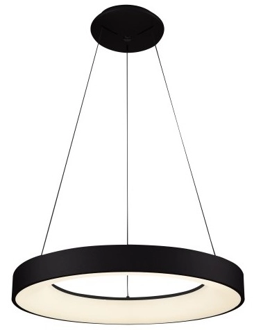Ledowa lampa wisząca Santana AZ4999 30W 3000K ring czarny