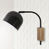 Loftowa lampa ścienna RUPI 21-76687 regulowana metalowy kinkiet czarny