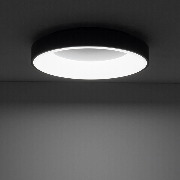 Plafon do salonu Nikki 11211 Nowodvorski LED 48W 4000K czarny